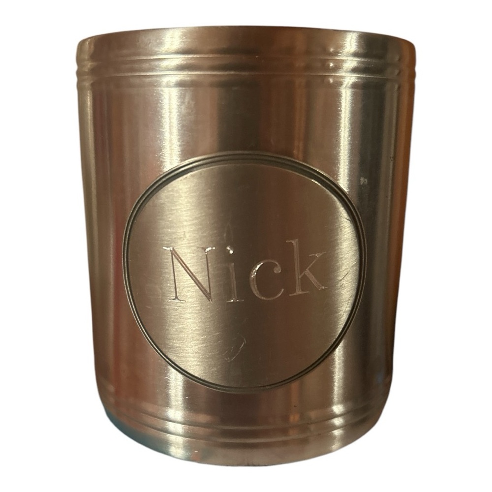 Stainless Steel Engraved Nick Koozie